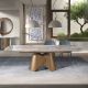Mese extensibile - Masa extensibila design LUX Porcelain Marble 180-270cm