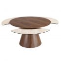 Masuta extensibila design LUX Walnut