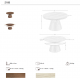 Masute Living - Masuta extensibila design LUX Walnut