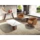 Masute Living - Masuta laterala design LUX Walnut