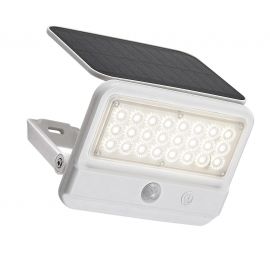Lampa solara cu senzor de miscare Flaxton alb