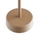 Lampi decorative si solare - Veioza LED portabila de exterior IP44 Ellen To-Go Battery maro deschis