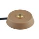 Lampi decorative si solare - Veioza LED portabila de exterior IP44 Ellen To-Go Battery maro deschis