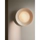 Lustre aplicate - Lustra tavan moderna Nivora 45 alb