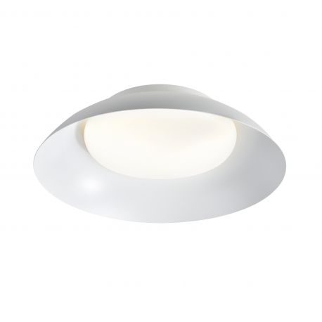 Lustre aplicate - Lustra tavan moderna Nivora 45 alb