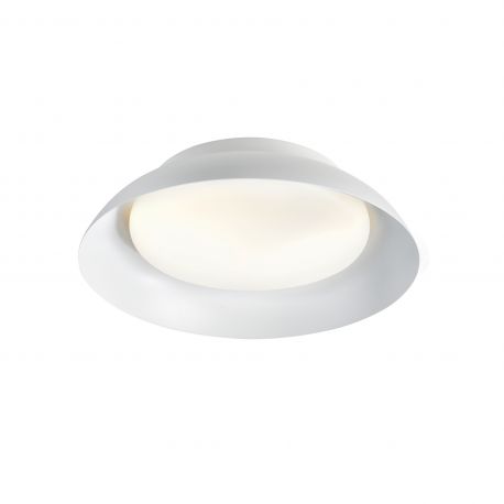 Lustre aplicate - Lustra tavan moderna Nivora 38 alb