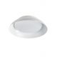 Lustre aplicate - Lustra tavan moderna Nivora 38 alb