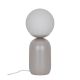 Veioza, lampa de masa design modern Notti maro deschis