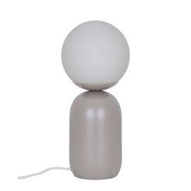 Veioza, lampa de masa design modern Notti maro deschis