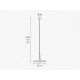 Pendule, Lustre suspendate - Pendul realizat manual din alama Elio 25cm