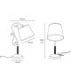 Veioze - Veioza, Lampa de masa design clasic italian Bruxelles