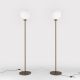 Lampadare - Lampadar, Lampa de podea din alama Globe