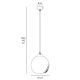 Pendule, Lustre suspendate - Lustra, Pendul din alama Globe