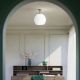 Lustre aplicate - Lustra tavan aplicata din alama Globe