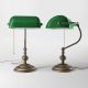 Lampi birou - Lampa de birou din alama design clasic Banker