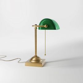 Lampi birou - Lampa de birou din alama design clasic Banker