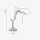 Lampi birou - Lampa de birou din alama design clasic Banker
