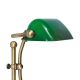 Lampi birou - Lampa de birou din alama design clasic Banker