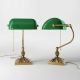 Lampi birou - Lampa de birou din alama design clasic Banker