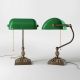 Lampi birou - Lampa de birou din alama design clasic Banker