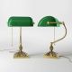 Lampi birou - Lampa de birou din alama design clasic Banker