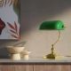 Lampi birou - Lampa de birou din alama design clasic Banker