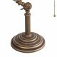Lampi birou - Lampa de birou din alama design clasic Banker