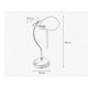 Lampi birou - Lampa de birou din alama design clasic Banker