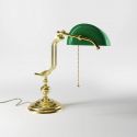 Lampa de birou din alama design clasic Banker