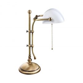 Lampa de birou din alama design clasic Banker