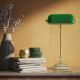 Lampi birou - Lampa de birou din alama design clasic Banker