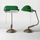Lampi birou - Lampa de birou din alama design clasic Banker