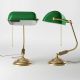 Lampi birou - Lampa de birou din alama design clasic Banker