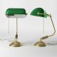 Lampi birou - Lampa de birou din alama design clasic Banker