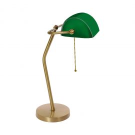 Lampa de birou din alama design clasic Banker