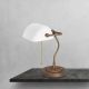 Lampi birou - Lampa de birou din alama design clasic Banker