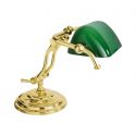 Lampa de birou din alama design clasic Banker