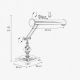 Lampi birou - Lampa de birou din alama design clasic Executive Lamp