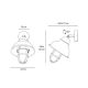 Aplice - Aplica de perete exterior design industrial Chronos