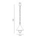Pendule - Pendul, Lustra exterior design industrial Chronos 22cm
