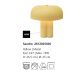 Veioze - Lampa de masa design scandinav minimalist Sandro galben