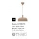 Pendule, Lustre suspendate - Lustra design scandinav minimalist Sandro maro deschis