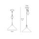 Pendule, Lustre suspendate - Lustra stil clasic italian din alama cu scripete Fiordo