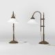 Veioze - Lampa de masa stil clasic italian din alama Fiordo