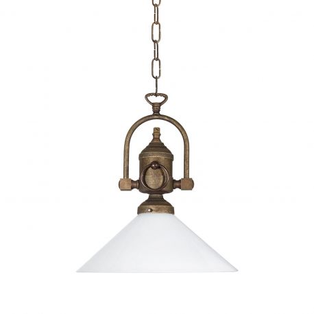 Pendule, Lustre suspendate - Pendul stil clasic italian din alama Fiordo