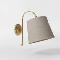 Aplica de perete stil clasic italian din alama Fiordo