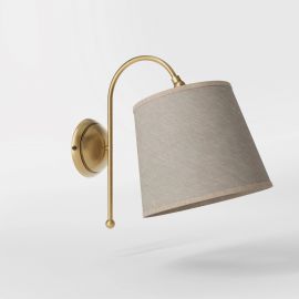 Aplice, corpuri de iluminat pentru pereti - Aplica de perete stil clasic italian din alama Fiordo