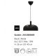 Pendule, Lustre suspendate - Lustra design scandinav minimalist Sandro negru