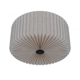 Lustre aplicate - Lustra tavan, Plafoniera moderna cu abajur plisat Vivienne