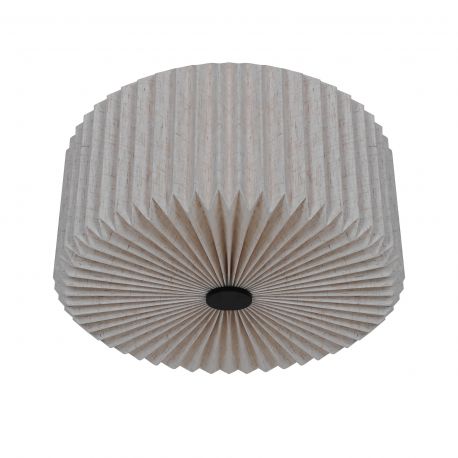 Lustre aplicate - Lustra tavan, Plafoniera moderna cu abajur plisat Vivienne